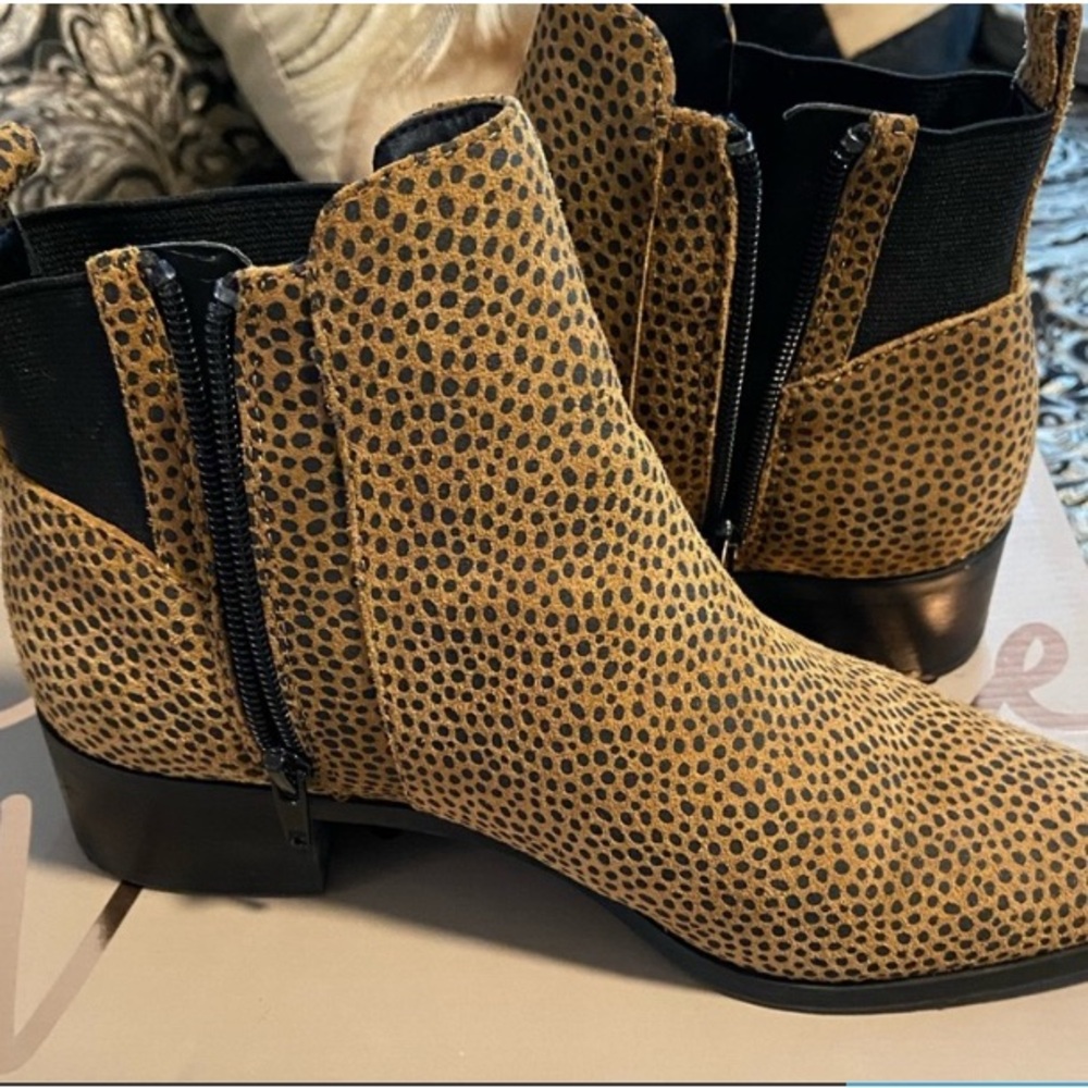 Leopard Print Ankle Boot